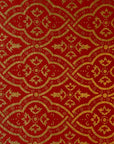 Red Lace Screen Printed Paper