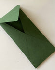 Premium Envelope 1: Specialty Envelope #10 Size, handmade, made from cotton handmade paper- Forest