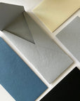 Premium Envelope 1: Specialty Envelope #10 Size, handmade, made from cotton handmade paper Muddy Blue