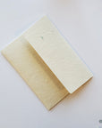 Premium Envelope A1 Size, handmade heavy wt. cotton paper envelopes, 4 bar size envelopes, Small Cream, off-white envelopes