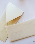 Premium Envelope 1: Specialty Envelope #10 Size, handmade, made from cotton handmade paper cream or off white