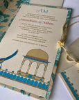 Wedding Invitation Suite: Peacock, Mandu Style Sample Set 