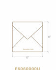 Premium Envelope, Invitation Envelope handmade heavy weight cotton paper, Square euro flap, Cream or Off White -  Pack of 25 envelopes