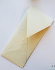 Premium Envelope 1: Specialty Envelope #10 Size, handmade, made from cotton handmade paper cream or off white