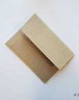 Premium Envelope A1 Size, handmade heavy wt. cotton paper envelopes, 4 bar size envelopes, Small buff, light brown envelopes