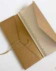 Wedding Congratulations Card with money folder, money envelope, Gift Card holder, purse, gold embossed - Set of 4